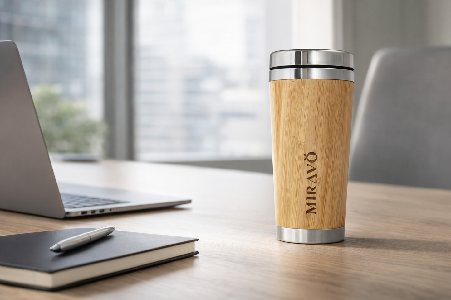 MIRAVO Bamboo Tumbler