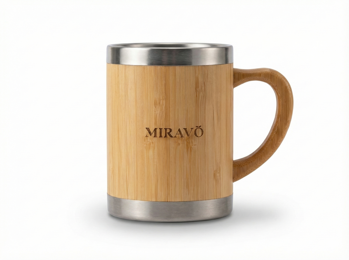MIRAVO Bamboo Coffee Mug
