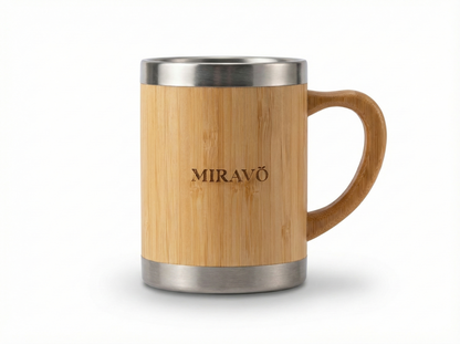 MIRAVO Bamboo Coffee Mug
