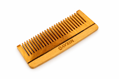 MIRAVO Neem Wood Comb – Oil Treated | Anti Hair Fall | Handmade & Eco-Friendly