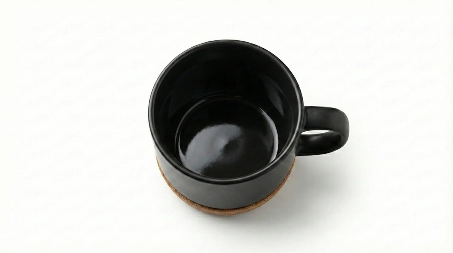 Inside view of the high-quality finish of the MIRAVO mug.